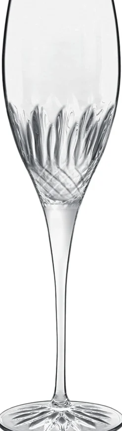 Diamante 4 stk. champagneglas klar 22 cl Ø7cm H23,