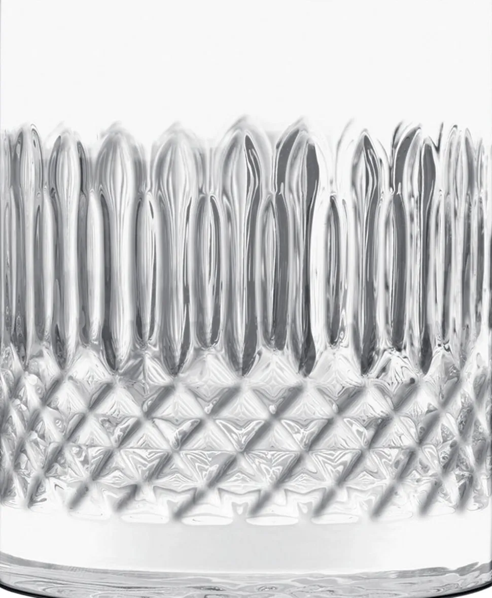 Diamante 4 stk. vandglas/whiskyglas klar 38 cl Ø8,