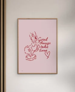 Disney - Good Things Take Time Poster