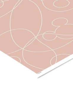 Disney - Mickey Mouse Pink & White Outline