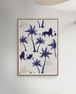 Disney Ð The Lion King Blue Palms