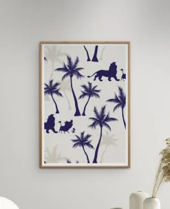 Disney Ð The Lion King Blue Palms
