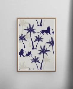 Disney Ð The Lion King Blue Palms