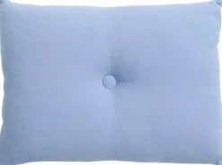 Dot Cushion-Linen-Blue