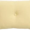 Dot Cushion-Linen-Soft yellow