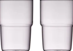 Drikkeglas Torino 40 cl 2 stk. Pink