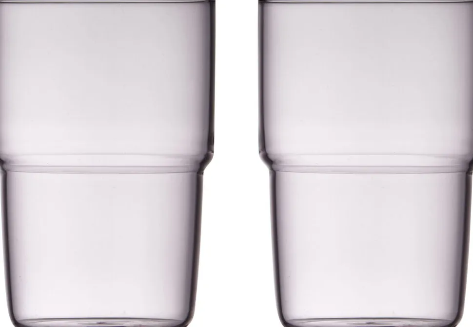 Drikkeglas Torino 40 cl 2 stk. Pink