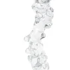 drip candle holder glass L