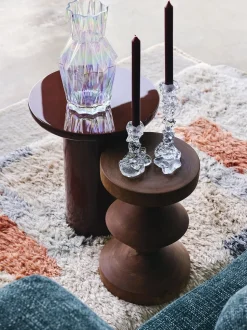 drip candle holder glass L