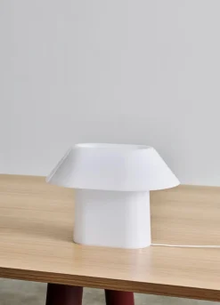 Drome Table lamp-White opal Acrylic