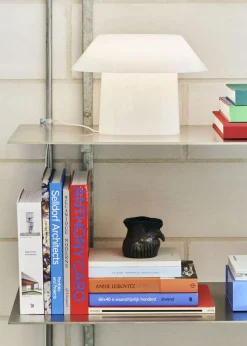 Drome Table lamp-White opal Acrylic