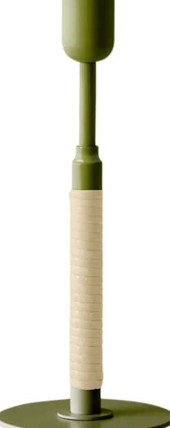 Duca Candleholder, Olive Green