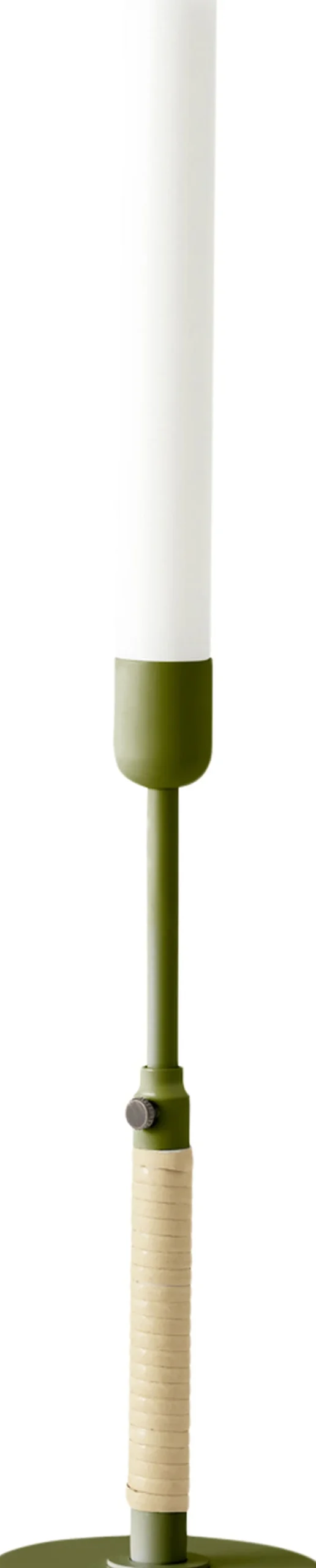 Duca Candleholder, Olive Green