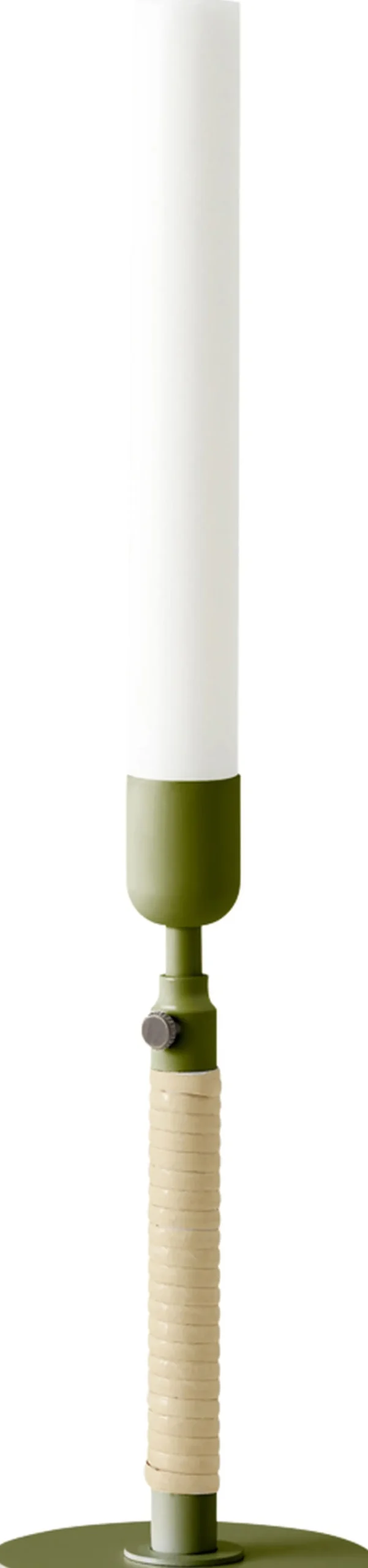Duca Candleholder, Olive Green