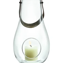 Dwl lanterne klart glas 29 cm.