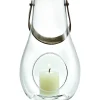 Dwl lanterne klart glas 24,8 cm.