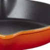 Dyb Stegepande i støbejern 26cm Volcanic