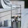 EM skibslampe H 34 cm steel