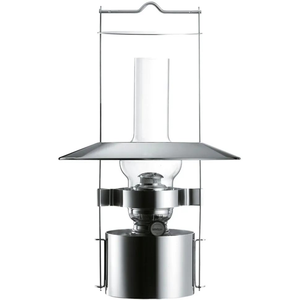 EM skibslampe H 43 cm steel