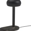 Emendo lampe med Qi trådløs oplader Black