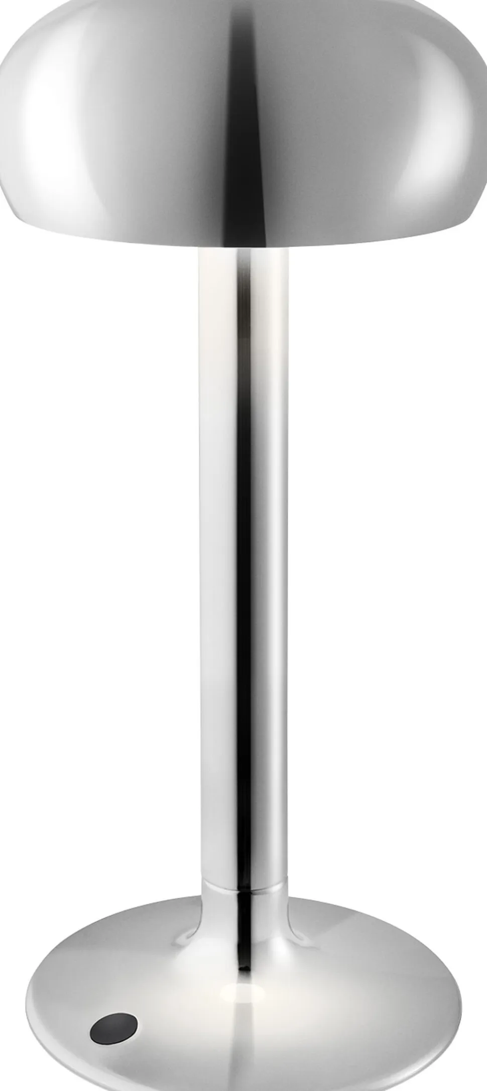 Emendo LED batterilampe Chrome