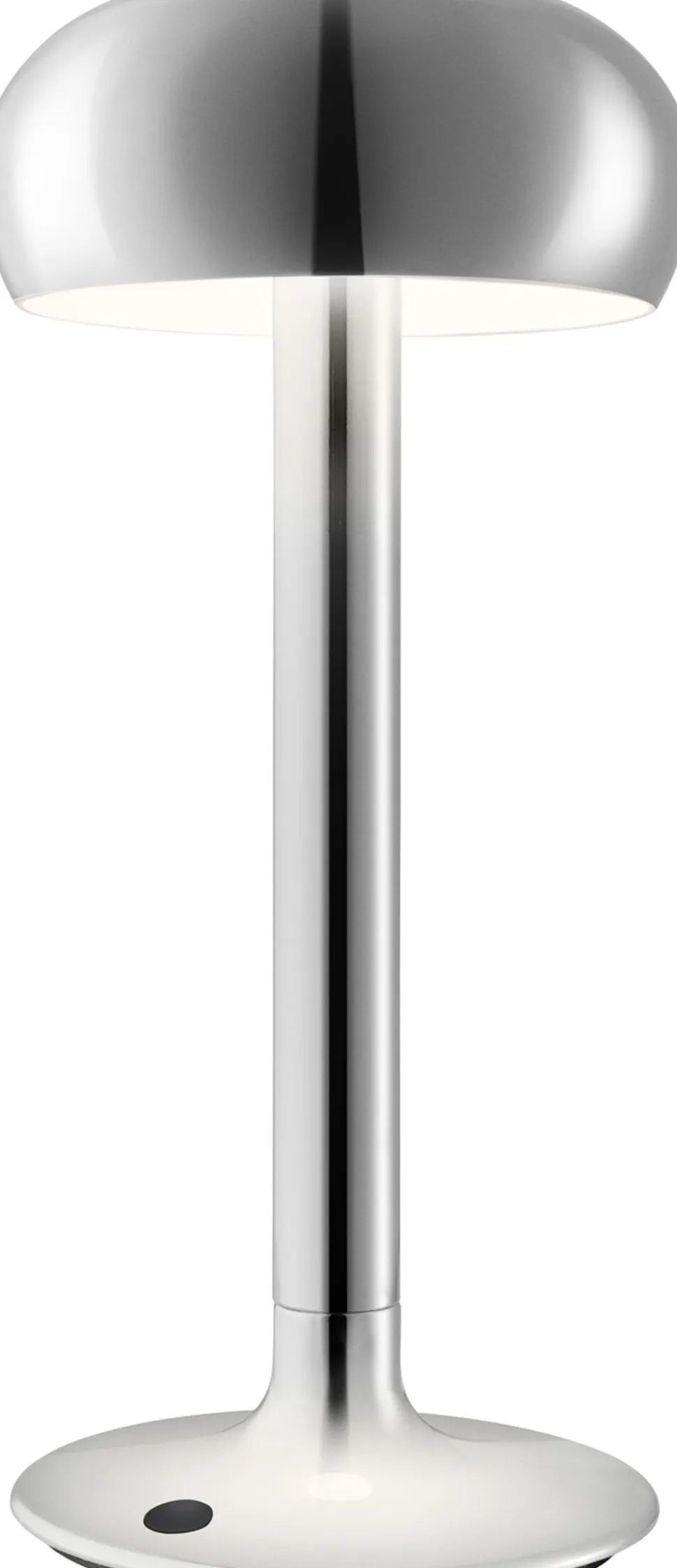 Emendo LED batterilampe Chrome