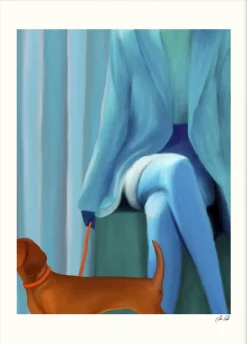 Estelle Graf - Blue coat