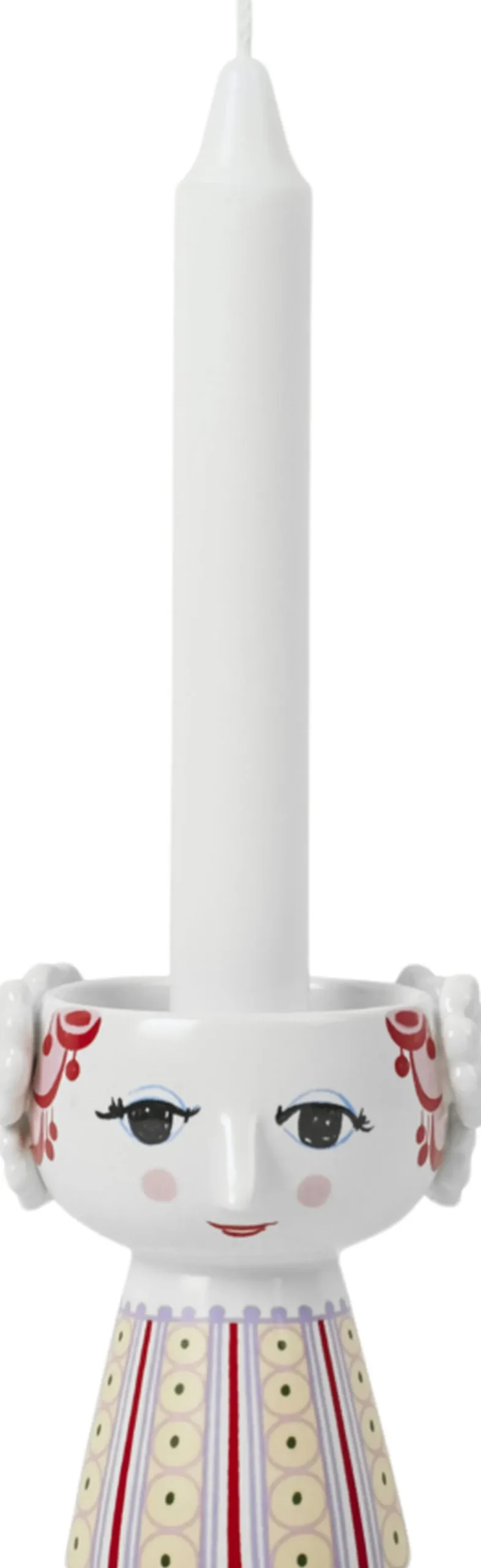Eva Lysestage H9. 5 cm lavendel