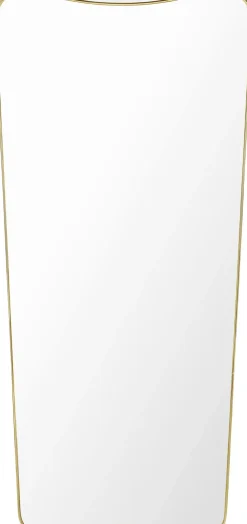 F.A. 33 Rectangular Wall Mirror Brass Large 146x69 cm