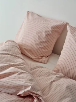 Fineline Duvet Cover-200 x 220-Soft pink