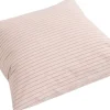 Fineline Pillow Case-63 x 60-Soft pink