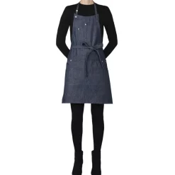 Five Pockets Apron , Slim Fit, Denim Brut