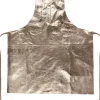 Five Pockets Apron, Slim Fit, Full Grain Leather Pearly Rose