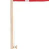 Flagstang DK 28 cm Natur Eg