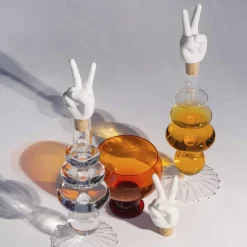 Flaskeprop - Winediver Peace Hands