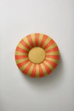 FLOAT, SMALL, OCHRE/RED