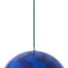 Flowerpot Pendant VP7 Ø37 cm Cobalt Blue & Twilight Blue pat