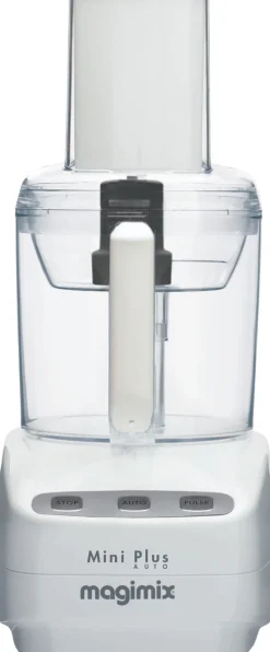 Foodprocessor Mini plus auto 400 watt Hvid Plast/Metal