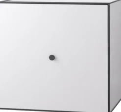 Frame 49 med låge og hylde - Lysegrå