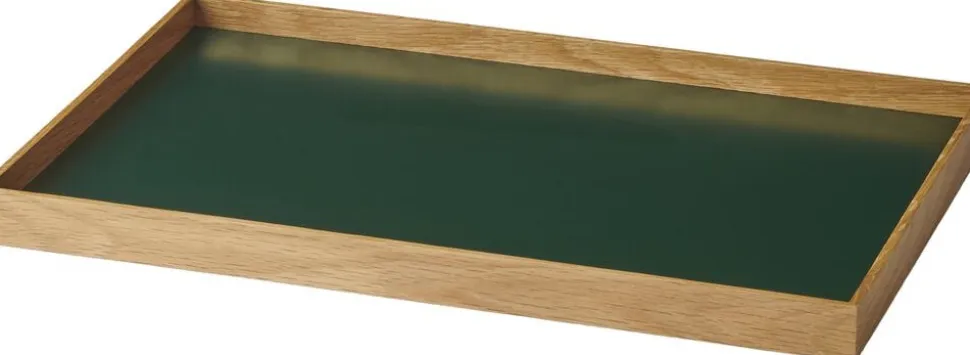 Frame tray medium oak/green