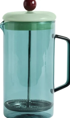 French Press Brewer-Aqua