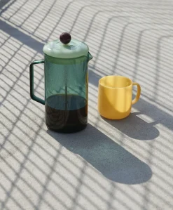 French Press Brewer-Aqua