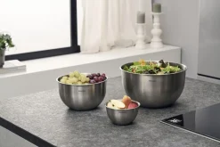 Fresh & Save BOWLS Skål sæt S/M/L / 3-dele, Rustfrit stål, S