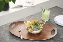 Fresh & Save BOWLS Vakuumskål M / 19 cm, Glas, Gennemsigtig