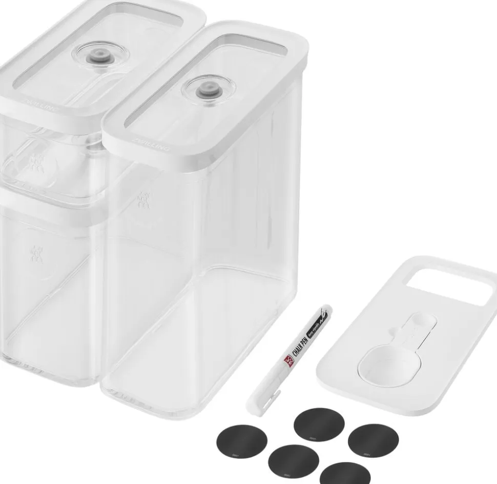 Fresh & Save CUBE Sæt M5 gennemsigtig-hvid