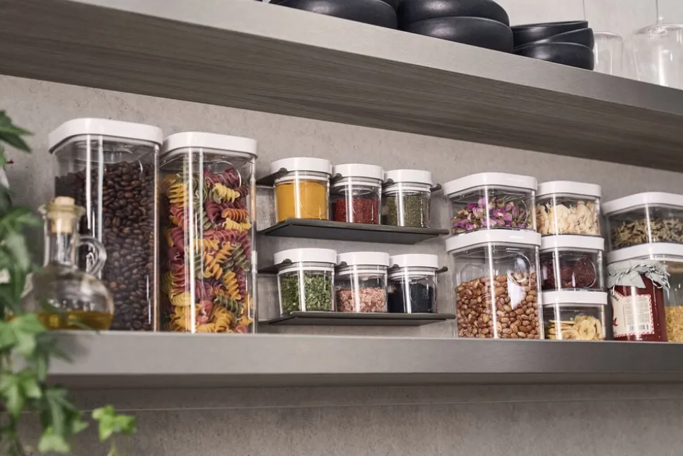 Fresh & Save CUBE Sæt M5 gennemsigtig-hvid