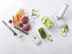 Fresh & Save Vakuum beholdersæt 3d i plastik. S,M, L