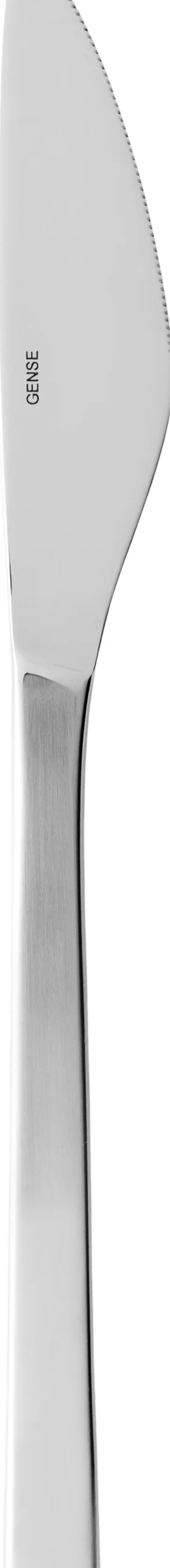 Fuga bordkniv mat/blank stål L21,3cm