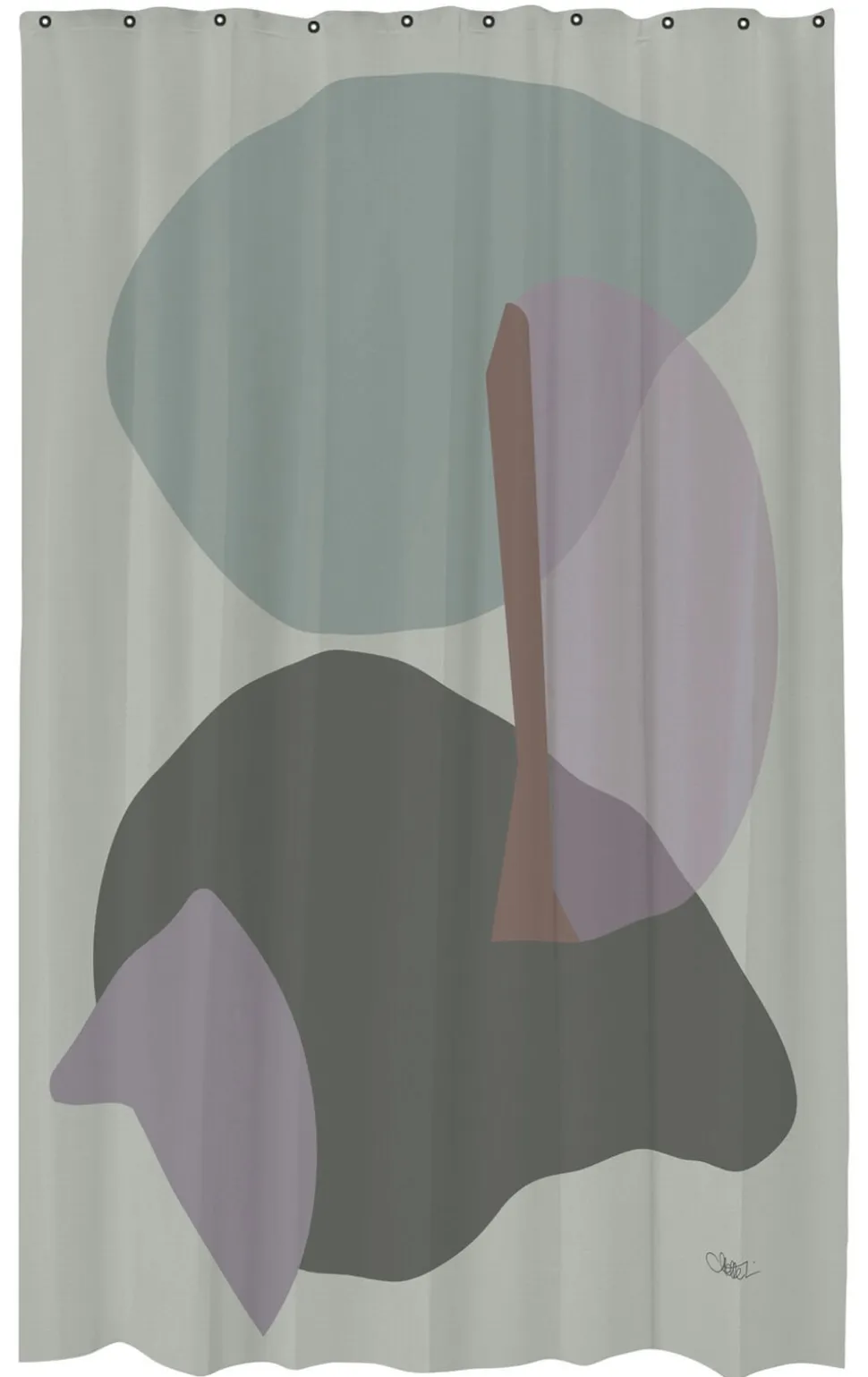 GALLERY shower curtain