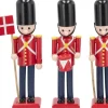 Garder 15 cm 3 stk. Rød/Sort Træ